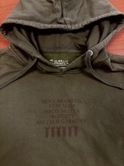 Moya Brand Jiu Jitsu Hoodie Medium Army Green MMA BJJ Rare
