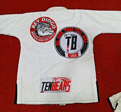 BJJ Gi WHITE Premium Quality Professor Brazilian Jiu Jitsu Pearl Weave Gi A3