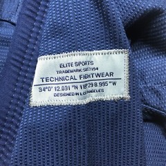 Elite Sports Jacket Unisex Size Small Technical Fightwear Martial Arts (No Belt)