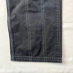 Black Ripstop Gi PANTS ONLY BJJ MMA JUDO size A1 L HERO Pitbull Dog