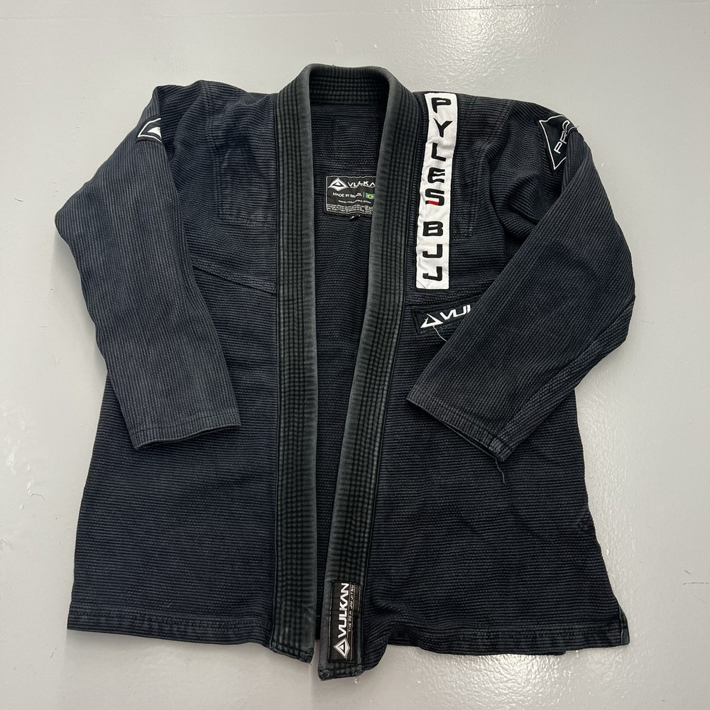 VULKAN Jiu Jitsu GI Pro Size A1 Black Jacket Top FightWear Jacket