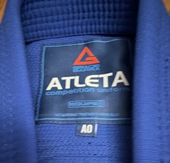 Gracie Barra Equipe Atleta Competition BJJ Jiu-Jitsu Gi Uniform Set A0 Blue