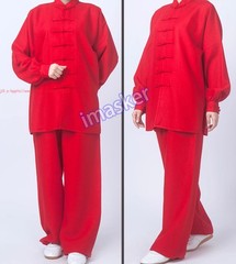 Men Women Linen Tai Chi Uniforms Kung Fu Suit Martial Arts Wing Chun Clothes Set
