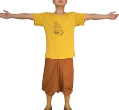 New Summer Buddhism Meditation Lohan T-shirt Monk Lay Unisex Cotton Tank Tops