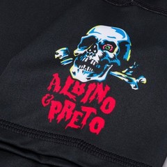 Til Death Albino and Preto Rash Guard SS & Short Bjj No Gi Jiu Jitsu Appareils