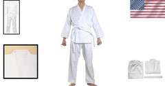 Professional Quality Karate Uniform for Martial Arts – Includes Belt & Pants