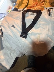 Mooto Challenger Official 160( 2)Taekwondo Uniform V Neck & Pant NWT
