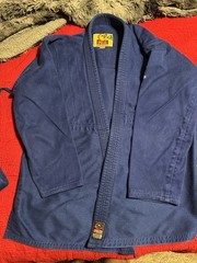 Fuji GI Gear Kimono Size 4– BJJ Gi Blue Top and bottom