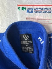 Sanabul Jacket Adult A1 Royal Blue Brazilian Jiu Jitzu Gi Kimono BJJ TOP Only