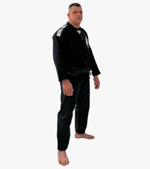 New Bad Boy Gi ROOTS BLACK BJJ Jiu Jitsu A1 A2 A3 made in BRAZIL