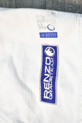 Renzo Gracie Academy RGA BJJ Gi Blue Size A0 Brazilian Jiu Jitsu Kimono