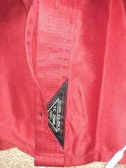 NEW Tiger Claw 7.5 Oz Student Karate/Martial Arts Uniform Red Size 0