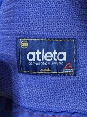 Gracie Barra Atleta A3 Blue Brazilian Jiu Jitsu BJJ Gi Kimono Pants Set EUC