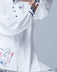 Women Tai Chi Clothes Wushu Clothing Martial Art Uniform Kung Fu Dress Long