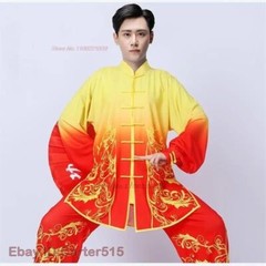 tai chi uniform traditional chinese wushu kungfu suit taijiquan morning exercise