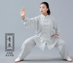 Cotton Linen Martial Arts Wushu Tai Chi Yoga Sets Kung Fu Suit Uniforms Unisex