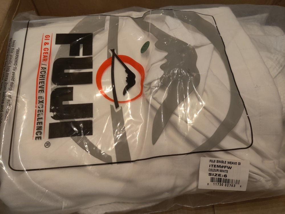 FUJI Single Weave Judo Gi, pants and belt worn once