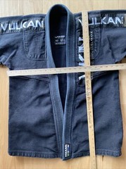 Men’s Vulkan The Real Jiu Jitsu Black Top Pro A2 Fight Wear 100% Cotton Jacket
