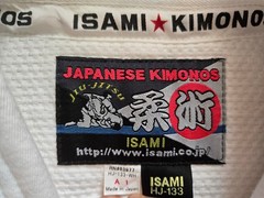 Isami BJJ Gi SIze A1 Double Weave Cotton Model Jacket Only