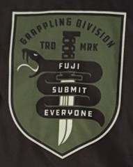 Fuji Sports Submit Everyone MMA BJJ Jiu Jitsu Long Sleeve LS Rashguard XXL