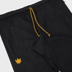 KINGZ x IBJJF Official Gi Black 450 GSM BJJ Gi | Competition Legal Kimono