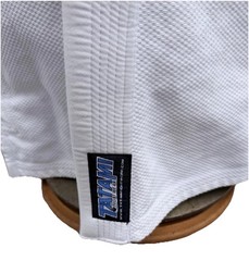 Tatami Fight Wear A2 Kimono Brazilian Jiu Jitsu White Cotton Kuroibi Men’s Small