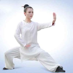 Tai Chi Clothing Cotton Linen Practice Clothes Martial Arts Performance Clothes
