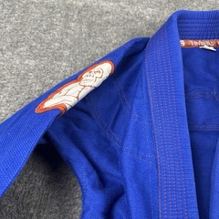 Straight Blast Gym Gi Kids C1 SBG Blue Youth Boys Brazilian Jiu Jitsu Top Only