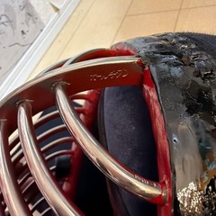 Japanese Kendo Men Head Gear Mask Size 68cm Hokkamuri Armor Equipment