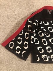 Global Martial Arts Brazilian Jiu Jitsu Size A0 Black Top Only Sports