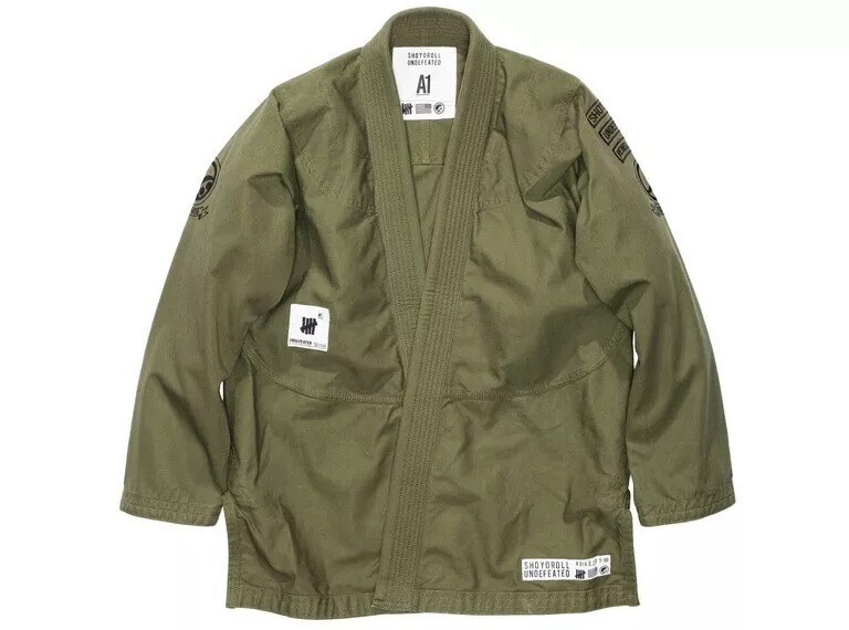 Shoyoroll x RVCA Batch 31 UND Brazilian Jiu-Jitsu Gi, Olive Green, 450 GSM & Bag