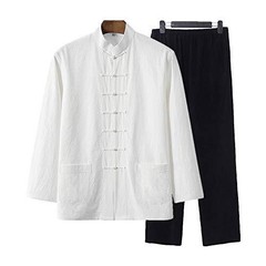 Chinese Martial Arts Suit – Kung Fu Uniforms Long Sleeve Shirt and Pant