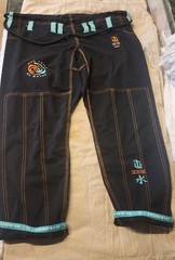 War Tribe Jiu Jitsu A2 Black Pants Be Water