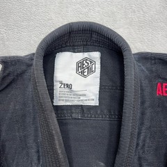 Aesthetic Jiu Jitsu Kimono Jacket Unisex Size Zero Black Zero Pearl Weave Top