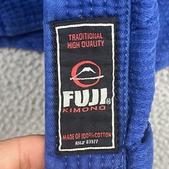 Fuji Gi Top Kids 00 4 – 6 Years Old Blue Youth Boys Brazilian Jiu Jitsu Sports