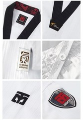MOOTO BS5 Uniform with Black V-Neck Basic Season-5 Standard WT Dobok