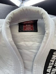 Lansang Breakpoint Kids Unisex BJJ Gi Set A-0 White Jacket & Pants