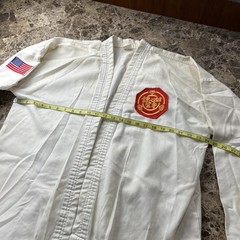 Century Martial Arts White Taekwondo Uniform Top Tie Waist Mens