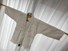 Japanese Judo Gi Uniform Bodymaker Top And Bottom Set With White No. 2 Belt