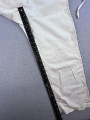 Vtg 70s Kim School Of Tae Kwon Do Double Weave Karate Dogi Shirt Belt & Pants