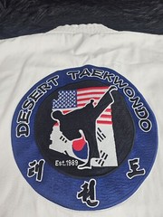 Martial Arts Youth Desert Taekwondo 2 Piece Uniform 1/140