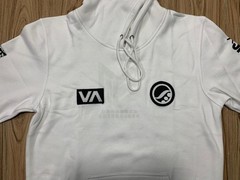 RVCA x Shoyoroll Defer Vaxsyr Hoodie White Batch 105 Absolute King Hoodie