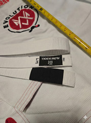 Brave Kimonos BJJ Gi JACKET ONLY – Evolution Model – White A0 – No Pants