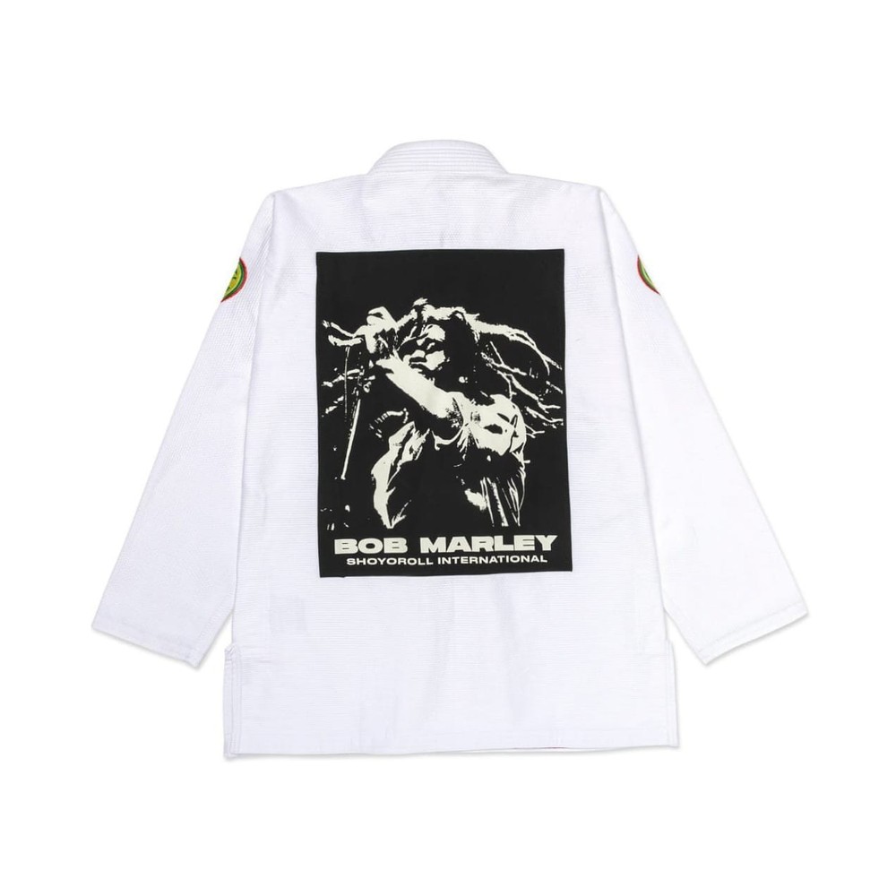 Shoyoroll Bob Marley White BJJ Gi 450 GSM Jiu Jitsu Uniform With Bag