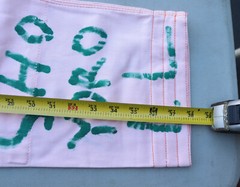 Camp High Collective x Shoyoroll Pink Jiu Jitsu Gi Pants A1 Hand Colored Art