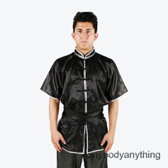 Men Women Kung Fu Tai Chi Uniform Martial Arts Wushu Suit Sleeveless Outfit 4XL