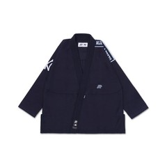 Albino & Preto x YANKEES MLB 47 Kimono BJJ Gi Jiu Jitsu Uniform Grappling Suit