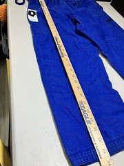Gameness Ironside Martial Arts Professional Fight Wear Gi Size A0 Blue