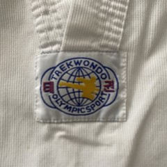US World Class Taekwondo Uniform Top 160cm White Martial Arts Gi Dobok