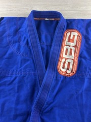 Straight Blast Gym Jiu-JItsu Jacket Adult A4L Blue SBG MMA Martial Arts
